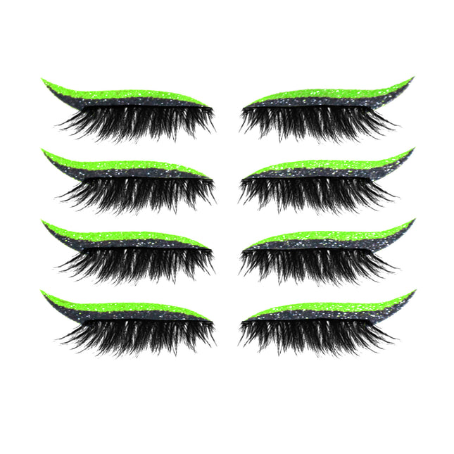3D False Eyelashes With Magnetic 4 Pairs Of Glue-free Self-adhesive Eyelashes