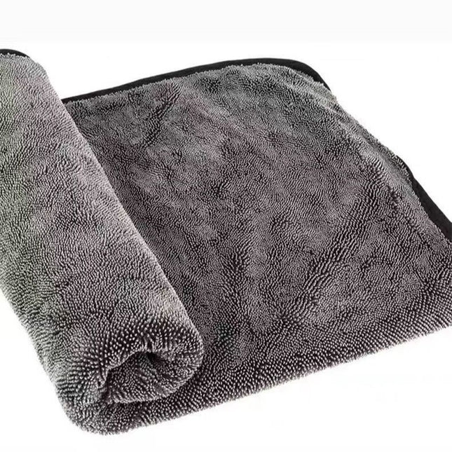 Mikrovesel-handdoek Motor-skoonheid Motorhanddoek Wat Nie Maklik Hare Stort Nie Verdikte Absorberende Naatlose Motor Skoonmaaklap