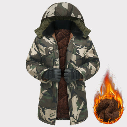 Winter Padded Coat Thickened Army Cotton