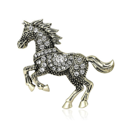 Year Of The Horse Zodiac Brooch Light Luxury And Versatile