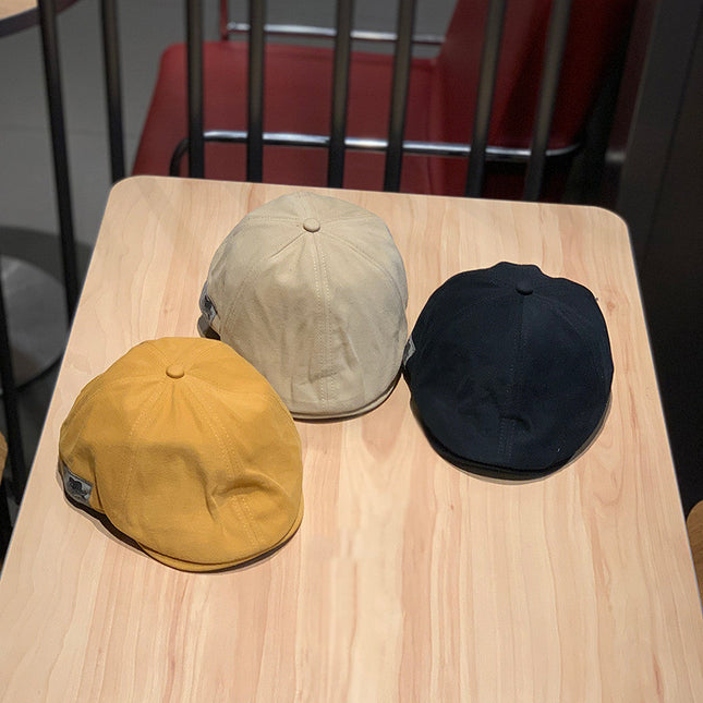 Men With Patched Alphabet Dome And Beret