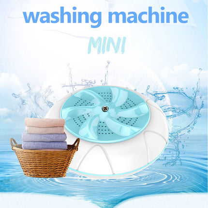 Mini Portable Ultrasonic Washing Machine Prevent Winding