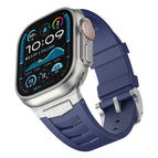 Blue Silver Buckle / 42or44or45or46or49mm