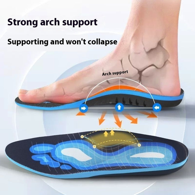 Instep Insole Flat Foot Correction Pad