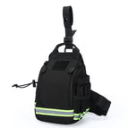 Black / With reflective strips
