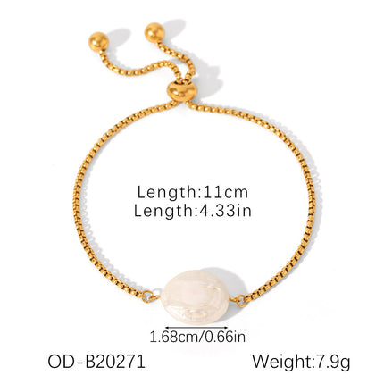 Veelsydige Mode Pêrel-Draaiarmband vir Dames