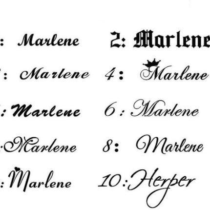 Creative Custom Letter English Name Necklace Stainless Steel  Choker Necklace Personalized Cuban Chain Christmas Gifts