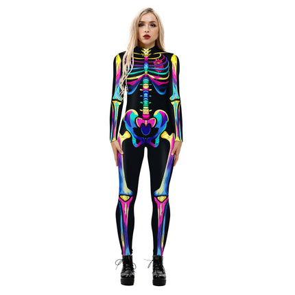 Wansheng Jumpsuit European And American Printed Jumpsuit