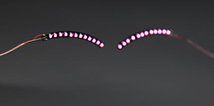 Handgemaakte wimperlamp