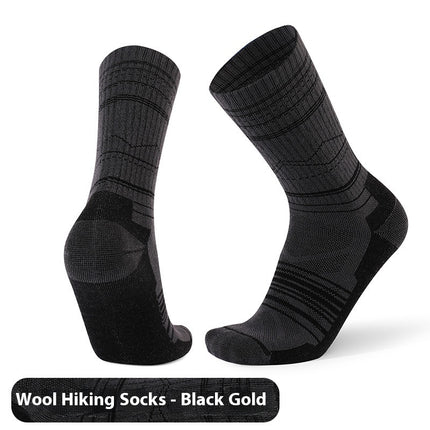 Men's And Women's Warm Wool Knee-high Sports Socks