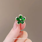 125 Green Five Petal Flower