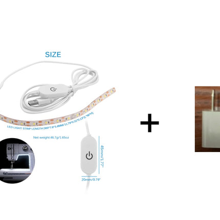 Sewing Machine Light Strip Touch Sensitive Dimming LED Light Bar