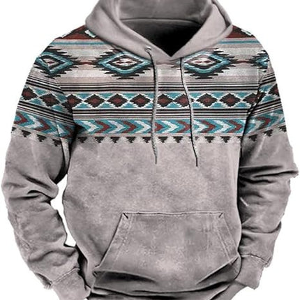 3D Printing Popular Fashion With Rope Pocket Hooded Sweaters Menswear