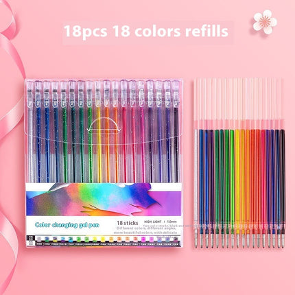 Glansende Kristal Gelpen Fluorescerende Penstel