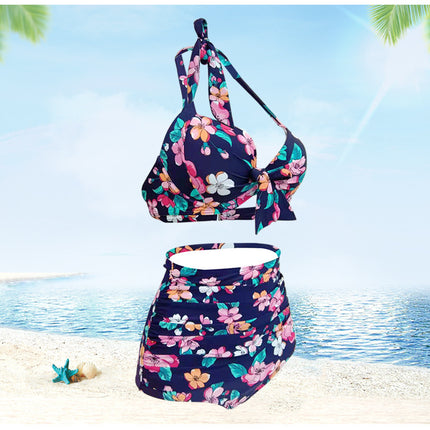 Sexy bikini back slim high waist split swimsuit