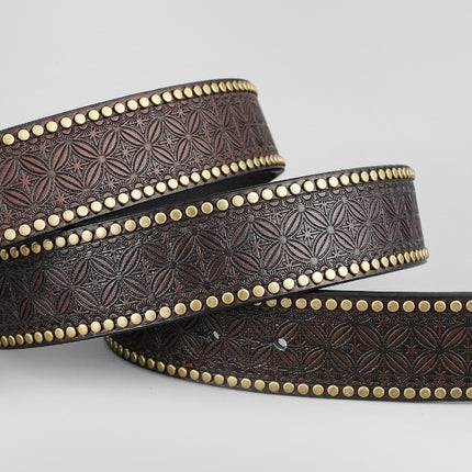 Trendy Western Denim Belt