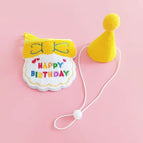 Yellow Bib Hat / Free Size