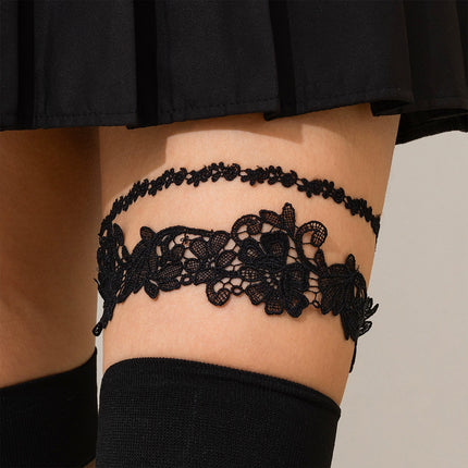 Sexy Elegante Kant Elastiese Bobeenbeenketting Vir Vroue