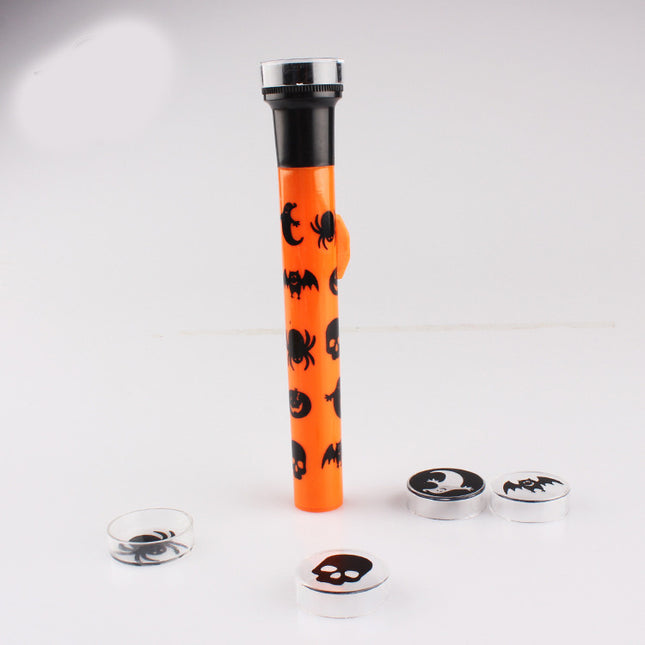 Pumpkin Skull Flashlight