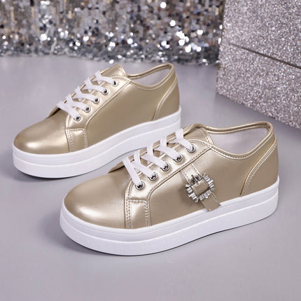 New Soft Bottom Leather Sports Women's Shoes
