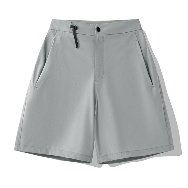 Men's Sports Quick-drying Four-sided Elastic 3D Cutting Versatile Shorts