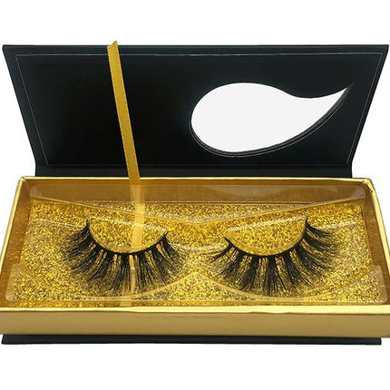 Three-dimensional multi-layer thick makeup false eyelashes
