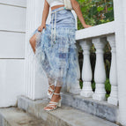Denim Skirt Belt / L