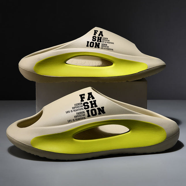 Casual Soft Bottom Men's Non-slip Platform Slippers