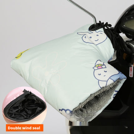 Winter Electric Motorcycle Handle Thickened Waterproof