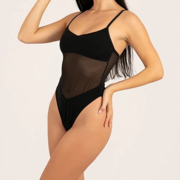 Women's Transparent One-piece Swimsuit