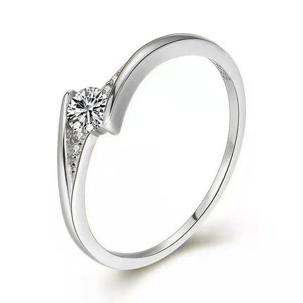 Mans Goue Allooi Ronde Verloofring