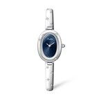 Silver Case Blue Face