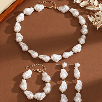 Baroque Fashion Versatile Irregular Niche Minimalist Collarbone Chain