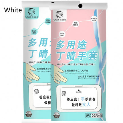Men And Women Waterproof Durable Kitchen Dishwashing Work Latex Gloves