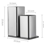 Knife holder and kitchen bucke