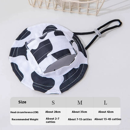 Cute Exposed Ears Pet Cat Dog Bucket Hat