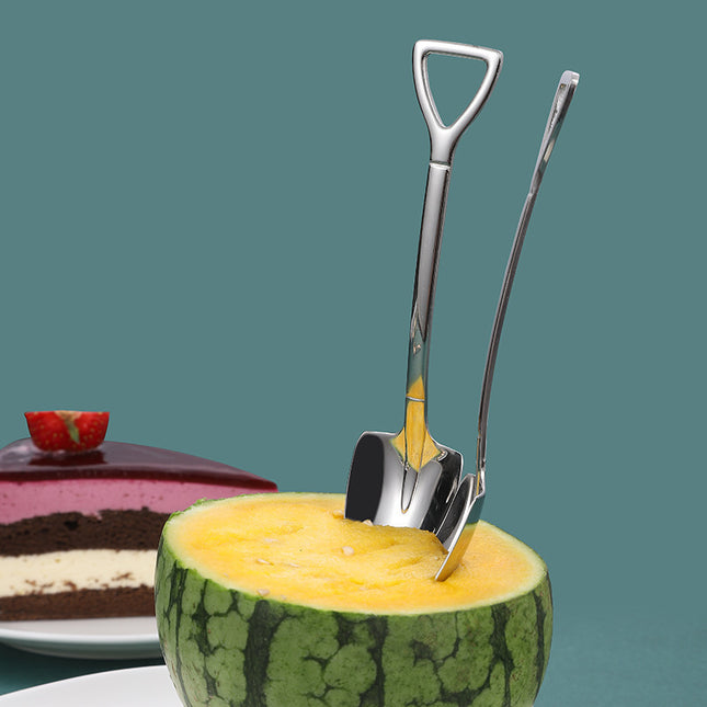 Stainless Steel Coffee Ice Cream Shovel Spoon