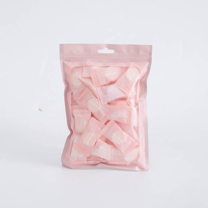 Portable facial cleansing tube facial cleansing towel