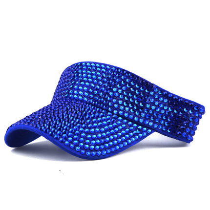 Spot Drill Sun Hat Sun Protection No Top Girl's Cap