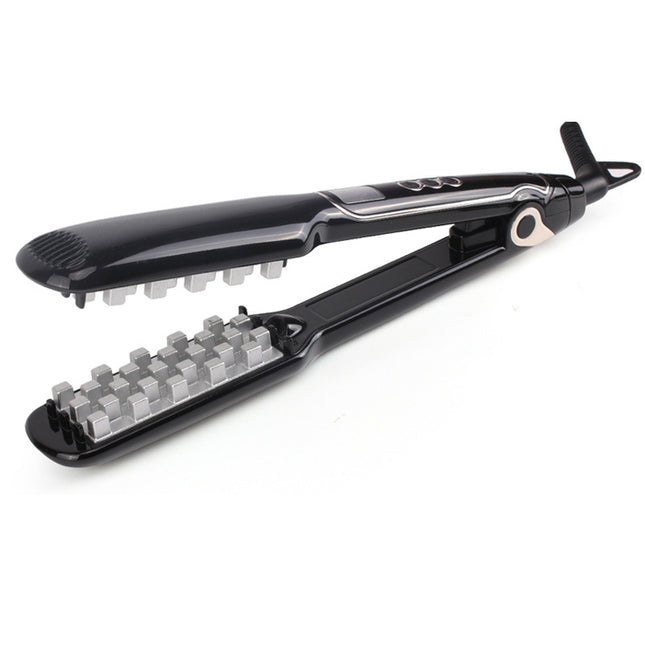 Mode Haar Volumiserende Yster Plat Yster Straightener Digitale Plat Yster Met LCD-skerm Haarkappersgereedskap