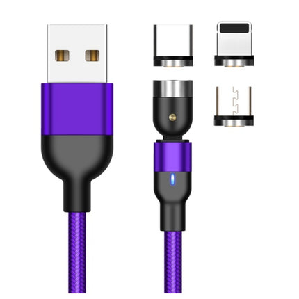 Essager Roteer Magnetiese Kabel 360 Grade USB Tipe C Laaikabel Vinnige Laai Magneetlaaier 540 Roteer Mikro Magnetiese Kabel