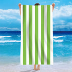 Green Stripes / 45.5X66cm
