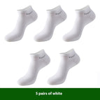 White 5Pairs / 38to45