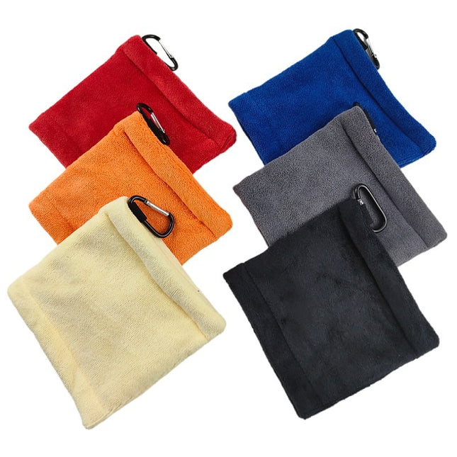 Haak Gholf Skoonmaakborsel Stok Handdoek