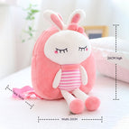 Pink striped rabbit