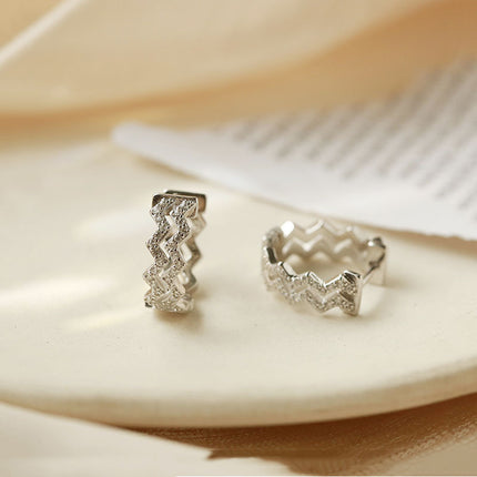 Women's Korean-style Diamond-embedded Gold-plated Ins Internet-famous Versatile Earrings