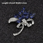 36 Elegante Blou Swart Borsspeld