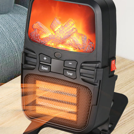 1000W Portable Electric Heater Mini Fan Heater Desktop Household Wall Handy Heating Stove Radiator Warmer Machine 110-220V