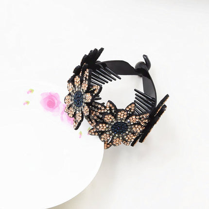 Strass Blom Plaat Haarrek