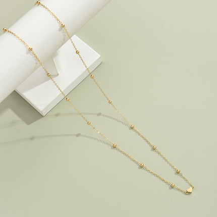Kreatiewe en Modieuse Hartvormige Krale Middelketting, Goue Legering Middelketting vir Vroue, Somerbykomstigheid.